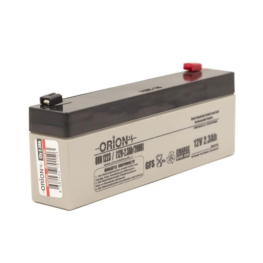 Orion ORN1223 12V 2.3Ah Kuru Bakımsız Akü 