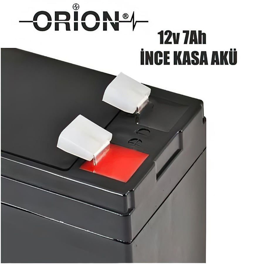 Orion ORN1270S 12V 7.0Ah Kuru Bakımsız Akü 