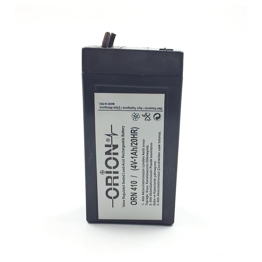 Orion ORN410 4V 1Ah Kuru Bakımsız Akü 