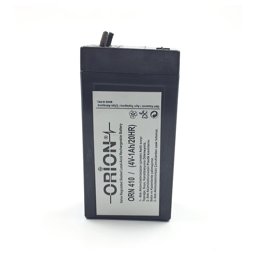 Orion ORN410 4V 1Ah Kuru Bakımsız Akü 