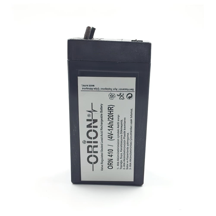 Orion ORN410 4V 1Ah Kuru Bakımsız Akü 