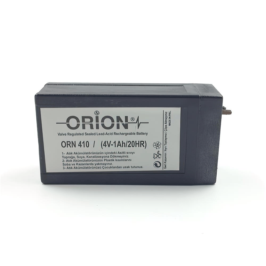 Orion ORN410 4V 1Ah Kuru Bakımsız Akü 