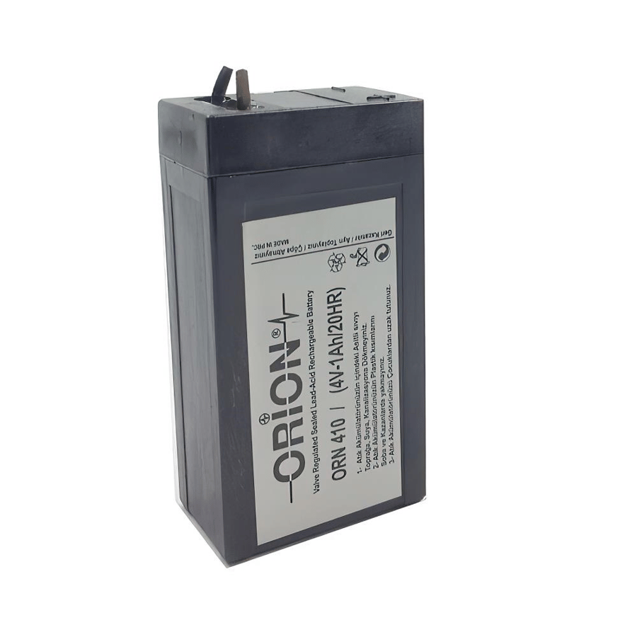Orion ORN410 4V 1Ah Kuru Bakımsız Akü 