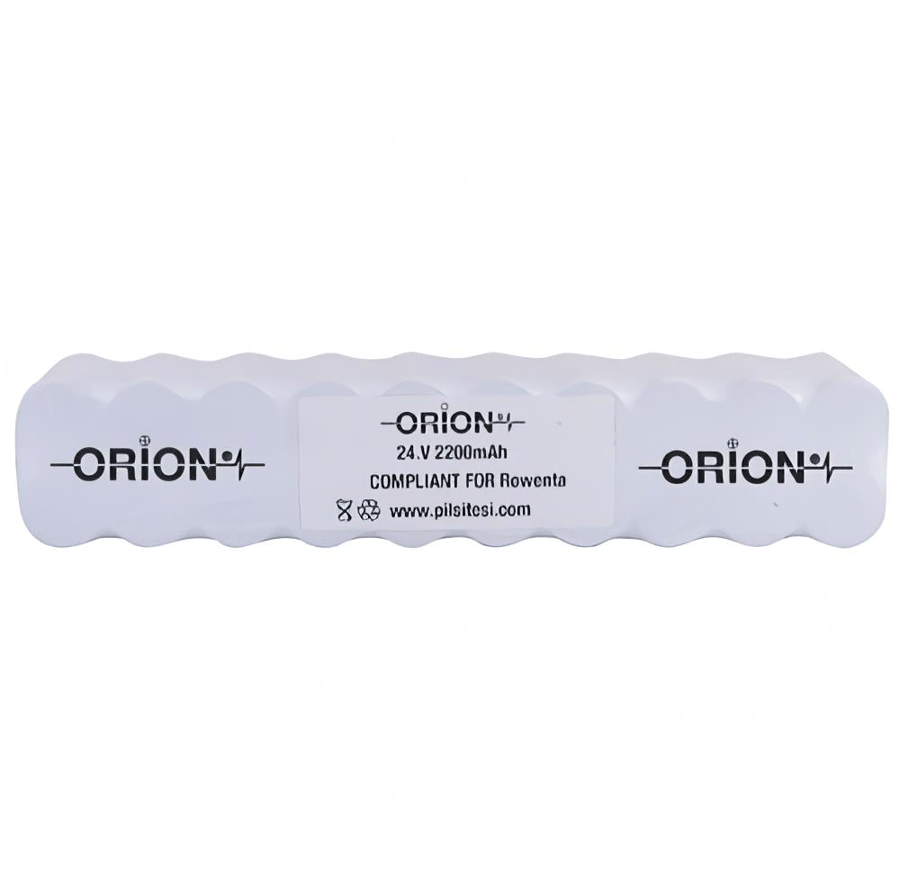 Orion Rowenta RH8771 Uyumlu 24V 2.2Ah BMS Devresiz Ni-CD Süpürge Bataryası 