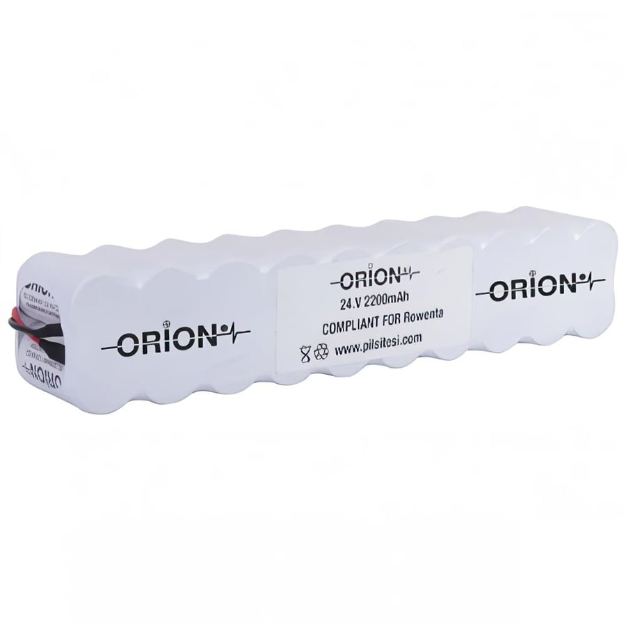 Orion Rowenta Uyumlu 24V 2.2Ah BMS Devresiz Ni-CD Süpürge Bataryası 