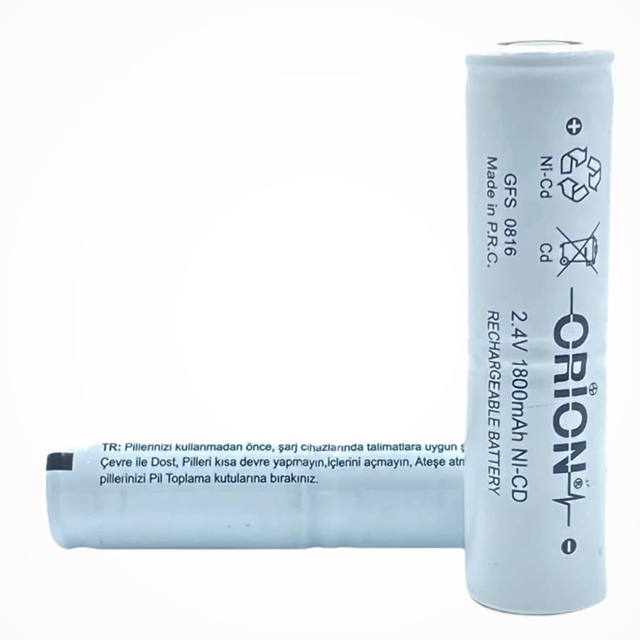 Orion SC 1.2V 1800mAh Ni-CD Pil 