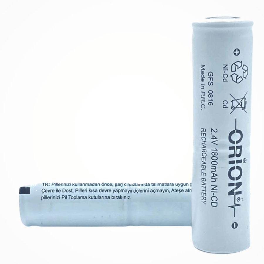 Orion SC 2.4V 1800mAh Ni-CD Pil 