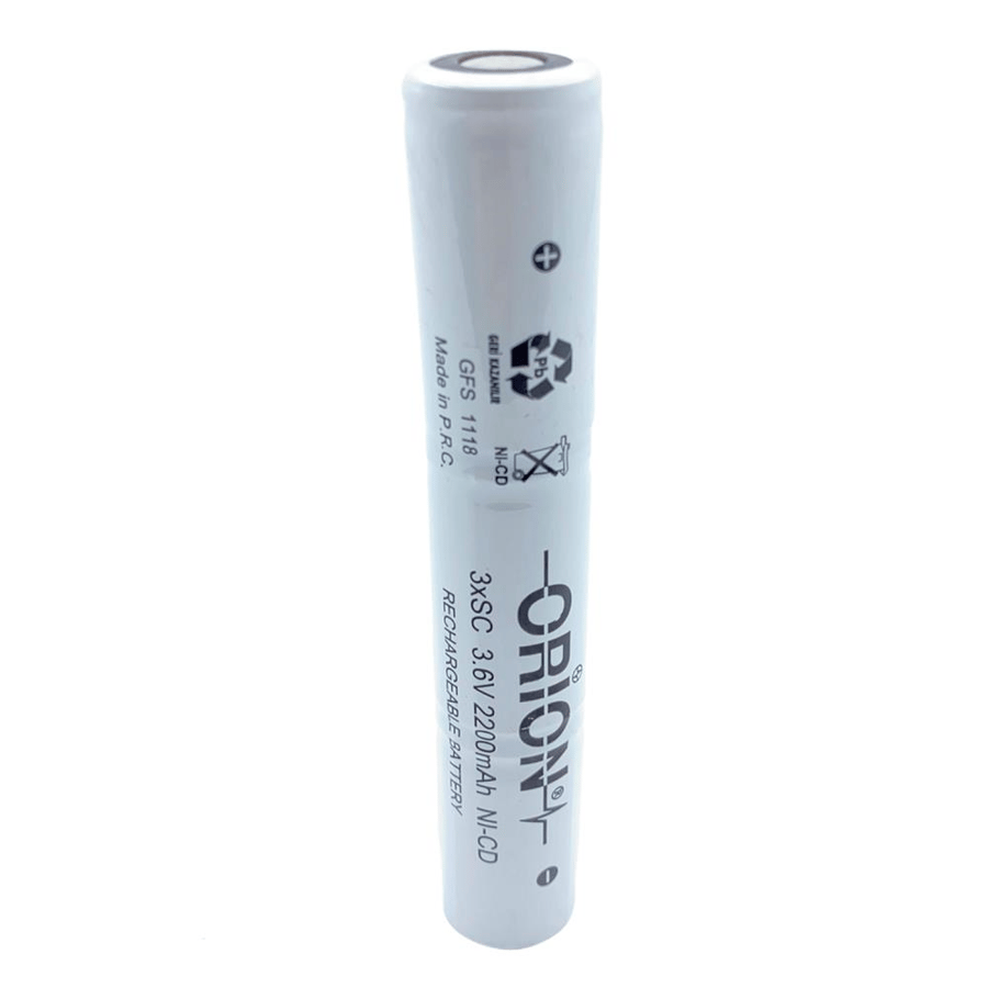 Orion SC 3.6V 2200mAh Ni-CD Pil 