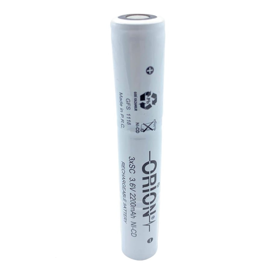 Orion SC 3.6V 2200mAh Ni-CD Pil 