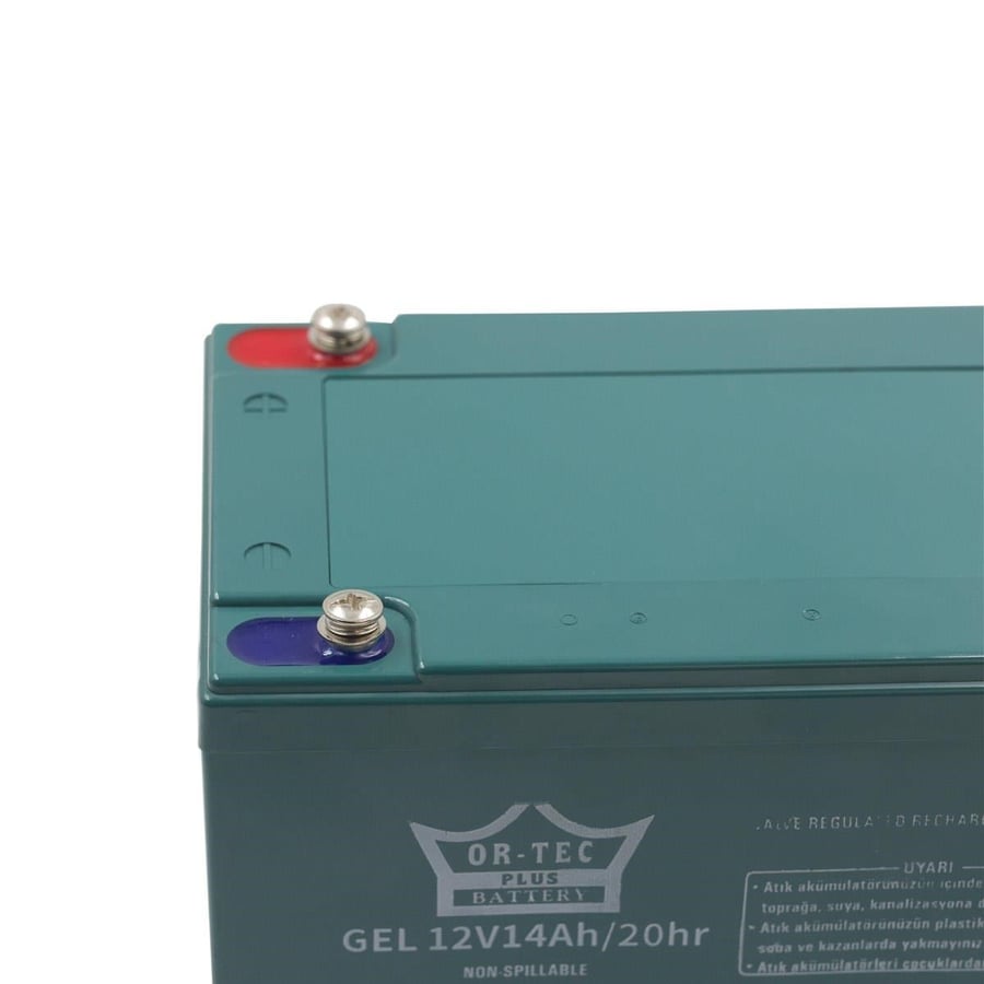 Ortec 12V 14Ah Bakımsız Jel Akü