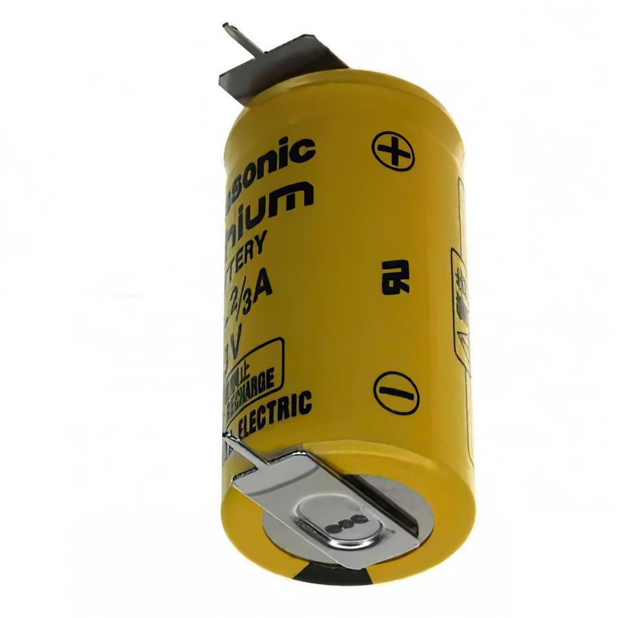 Panasonic BR-2/3A  3V Lityum Pil 2 Ayaklı