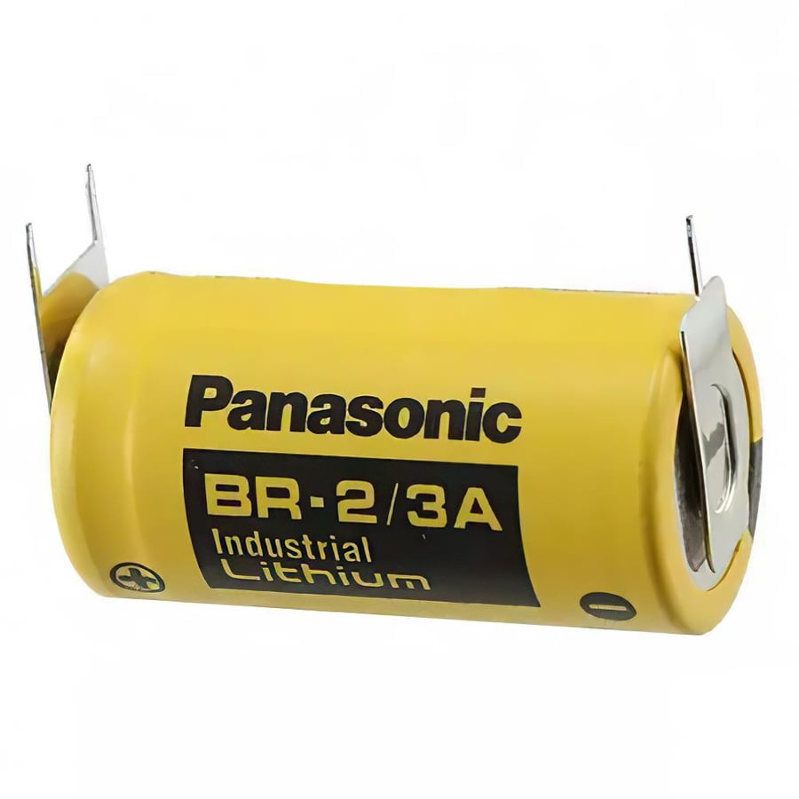 Panasonic BR-2/3A  3V Lityum Pil 3 Ayaklı
