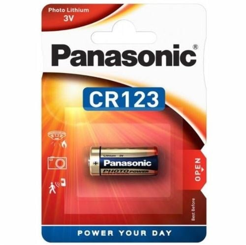 Panasonic CR123A 3V Lithium Pil