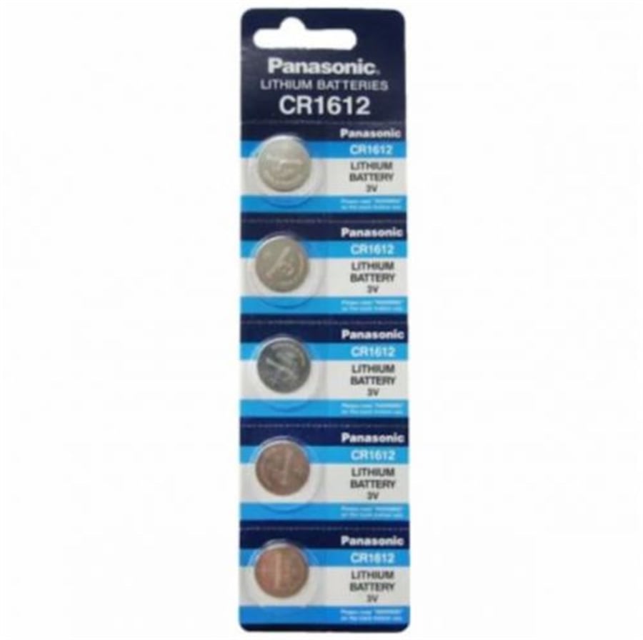Panasonic CR1612 3V Lityum Pil 5'li Paket