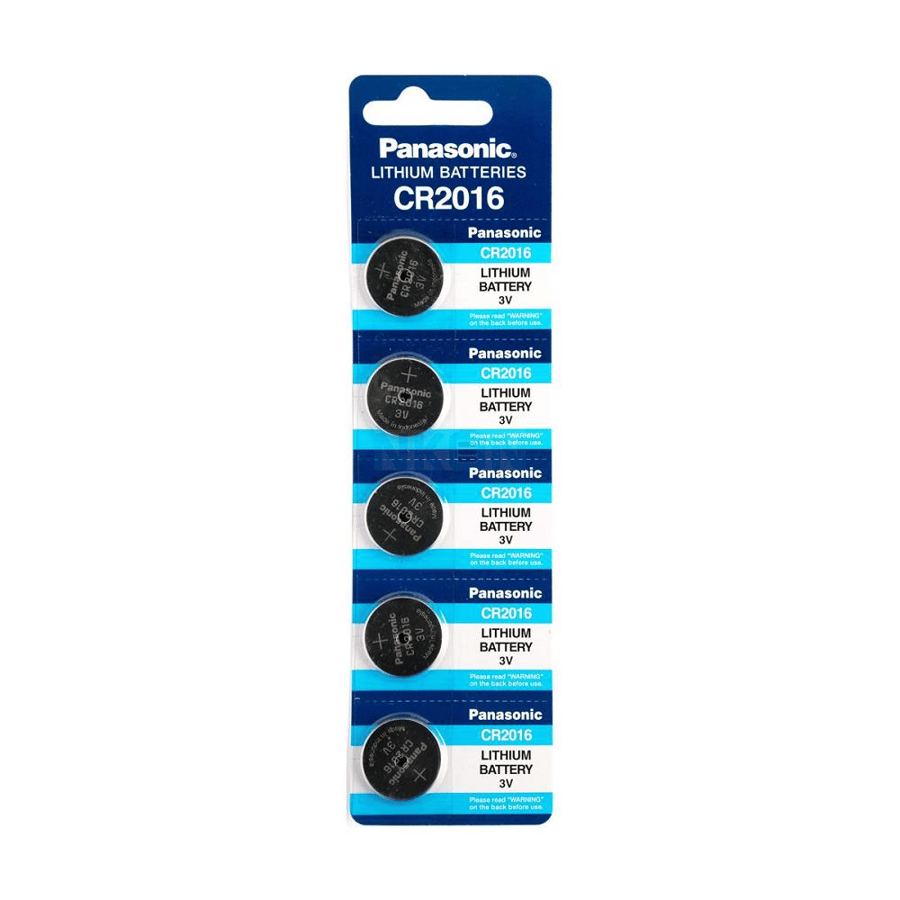 Panasonic CR2016 3V 90mAh Lithium 5'li Paket Pil