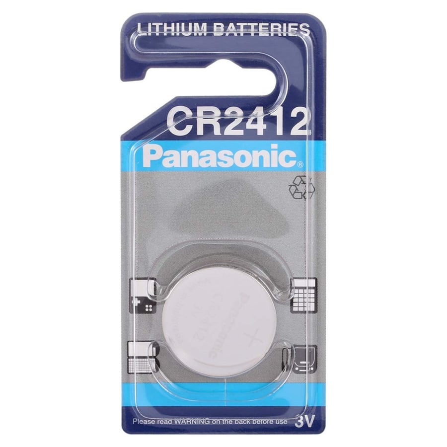 Panasonic  CR2412 3V Lityum Pil Tek'Li Paket