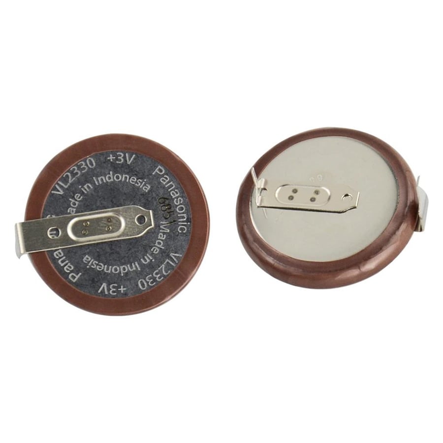 Panasonic VL2330 3V Şarj Edilebilir Lityum Pil 2 Ayaklı Yatık