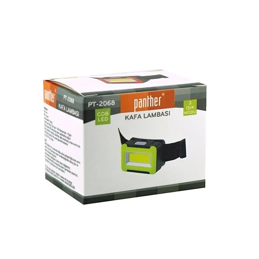 Panther PT-2068 Pilli Kafa Lambası