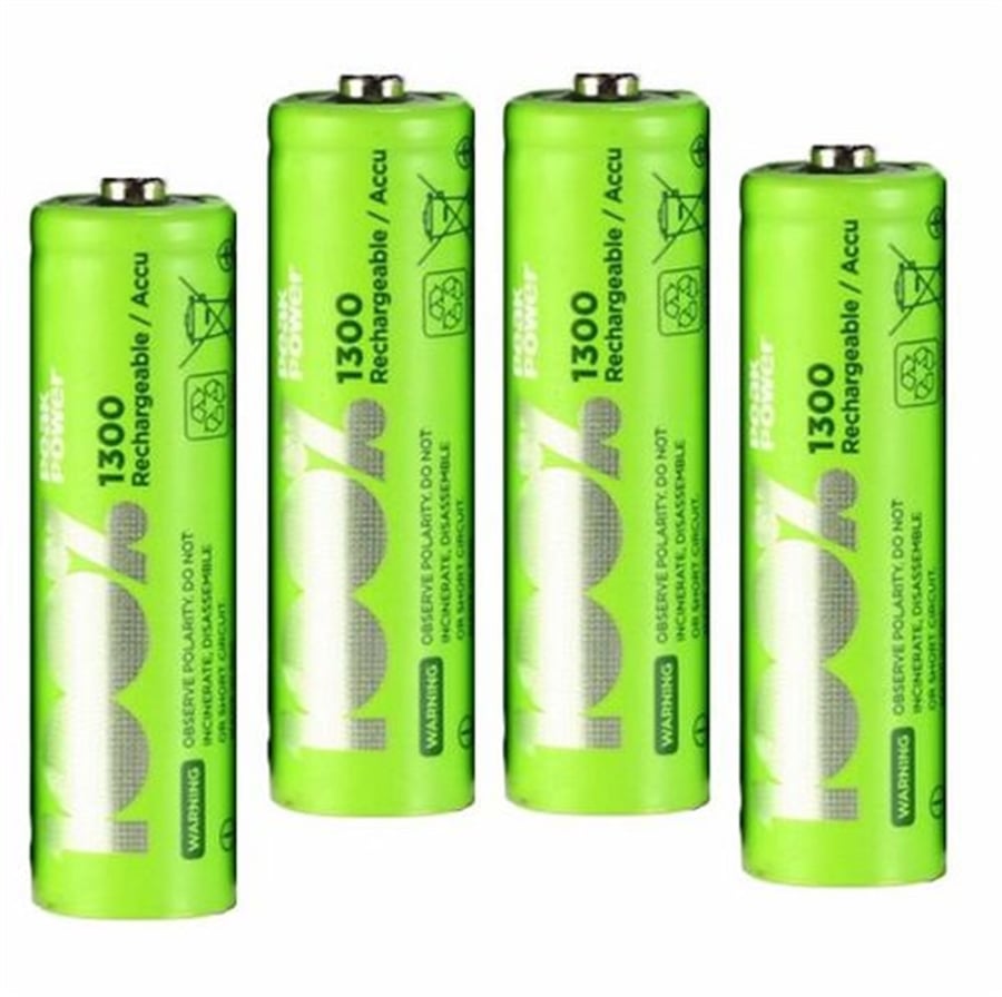 PEAKPOWER ŞARJLI AA  1300MAH 4'LÜ BL