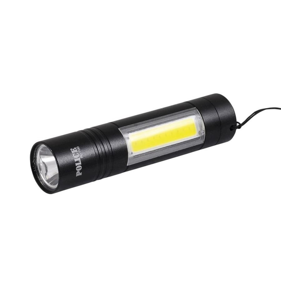 Police Pc-700 Xpe + Cob Led Çift Aydınlatma El Feneri