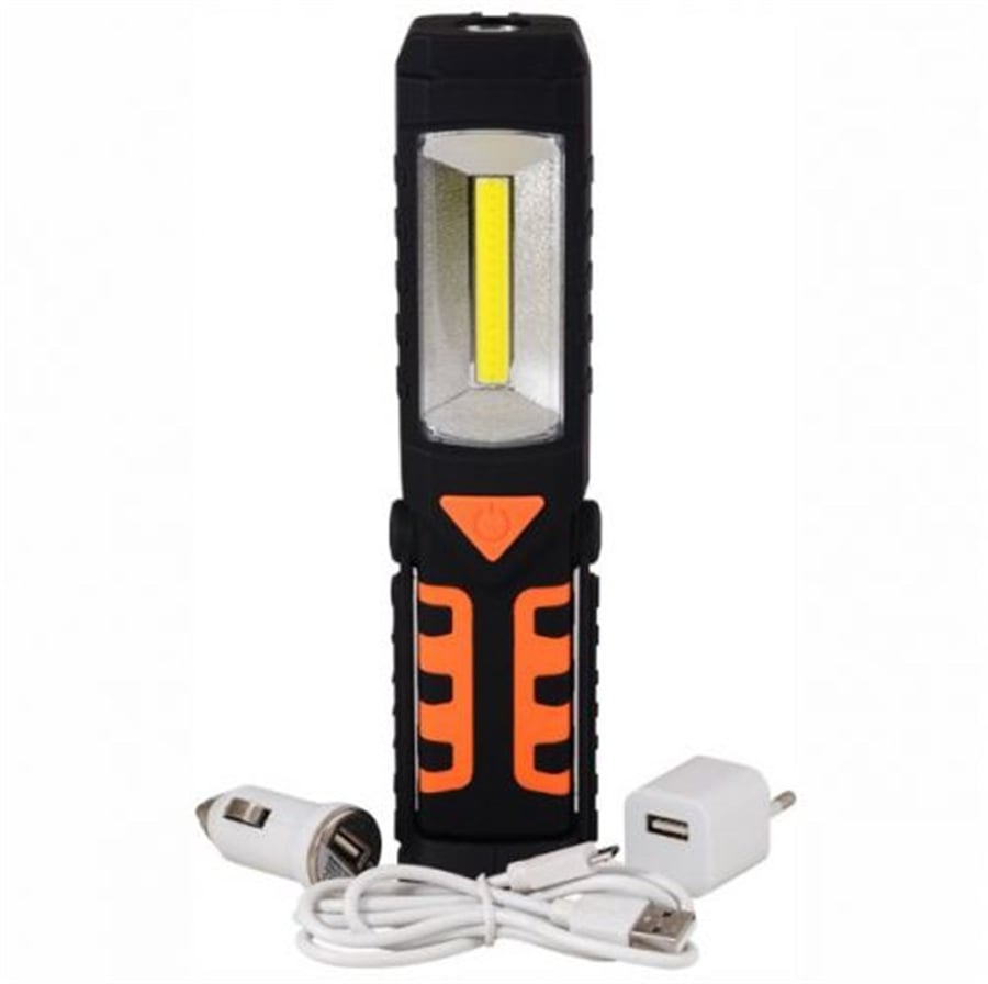 Police PE-40A Cob Ledli Şarj Edilebilir Fener