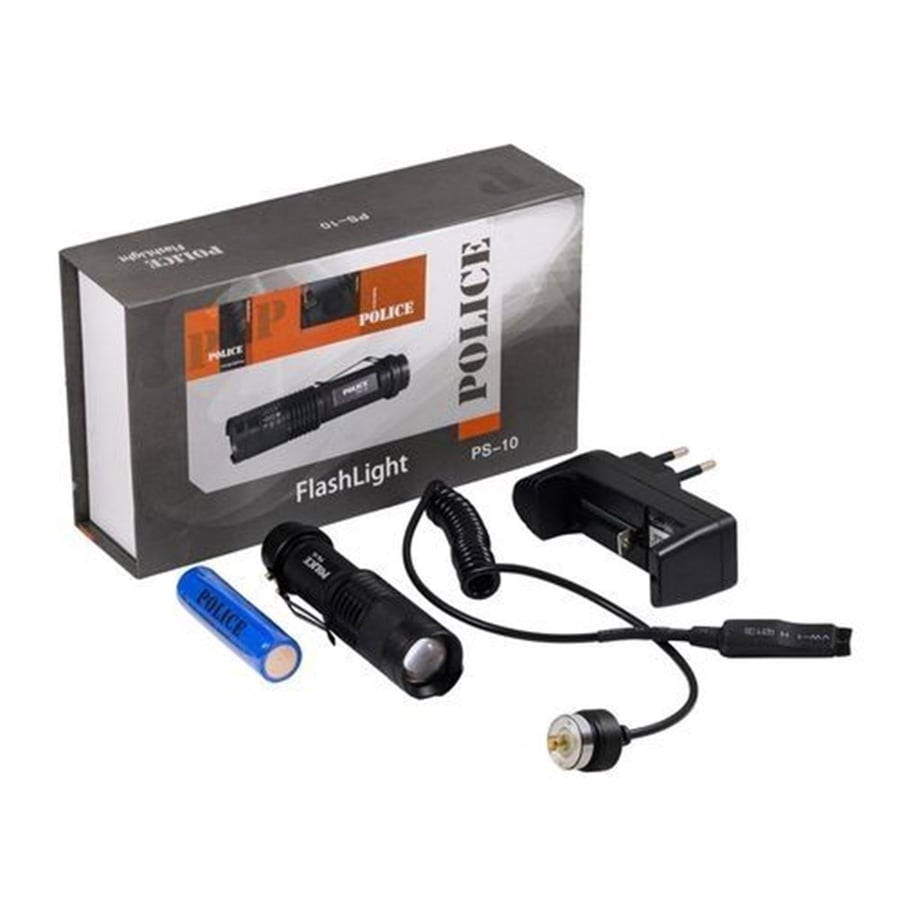 Police PS-10 Xml T6 Led Şarj Edilebilir El Feneri
