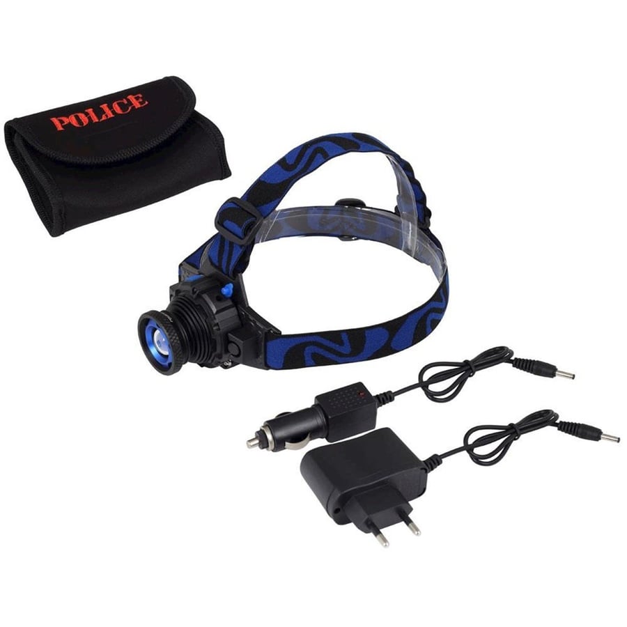 Police PS-1811 Ledli Şarj Edilebilir Kafa Feneri