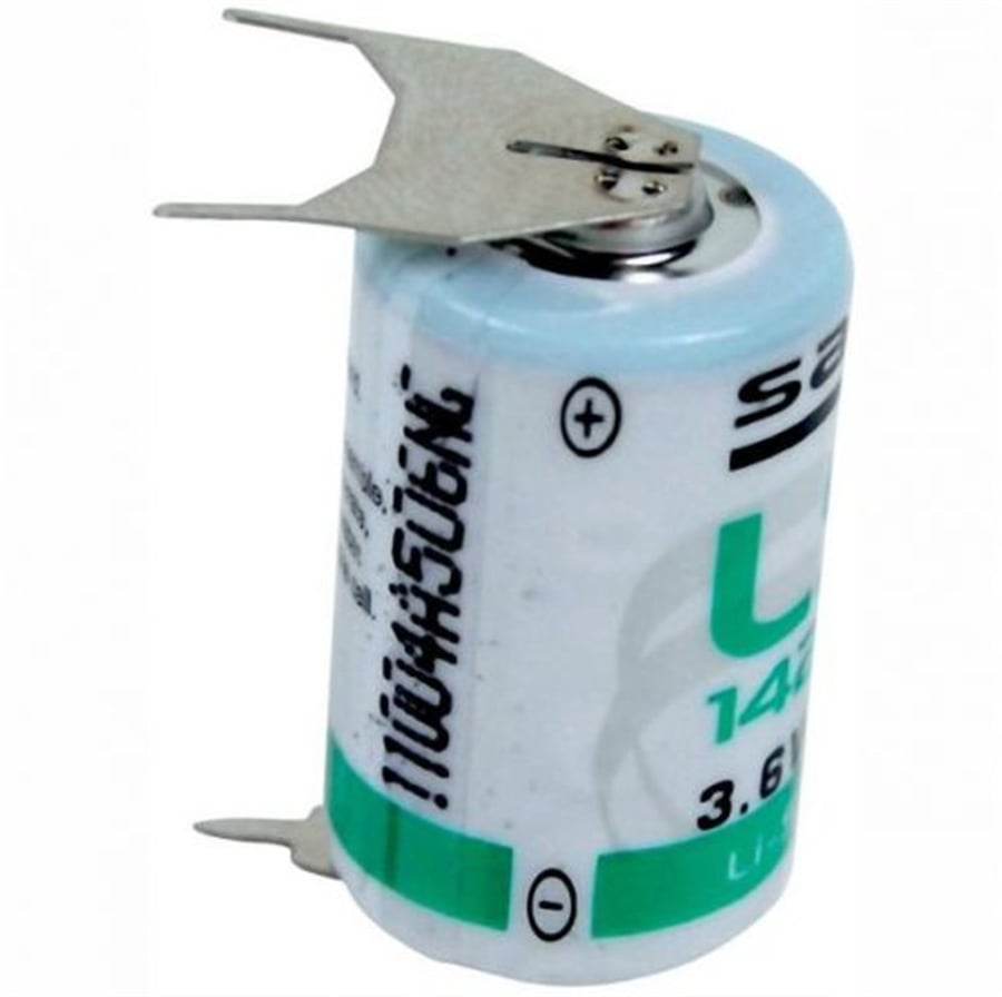 Saft LS14250-3Pf 1/2AA 3.6V Lityum Pil 3 Ayaklı