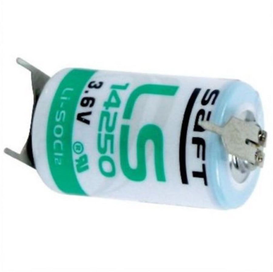 Saft LS14250-3Pf Rp 1/2AA 3.6V Lityum Pil 3 Ayaklı