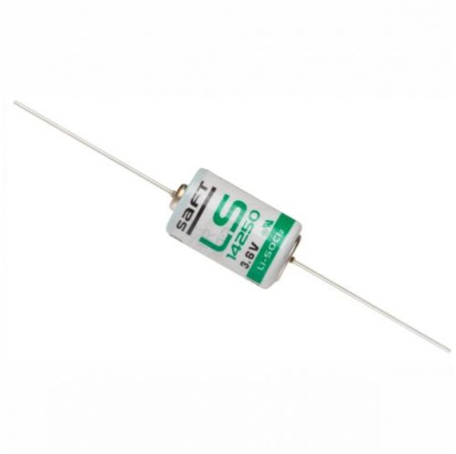 Saft LS14250-Cna 1/2AA 3.6V Lityum Pil Tel Ayaklı