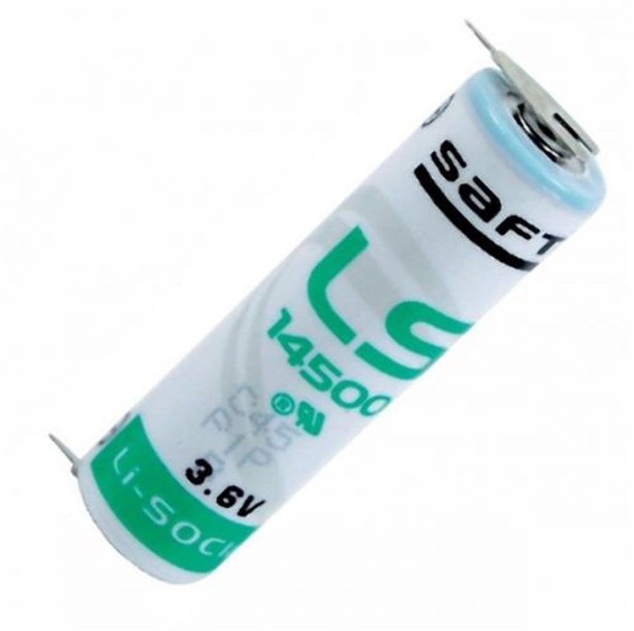 Saft LS14500-2PF 3.6V AA Lityum Kalem Pil 2 Ayaklı