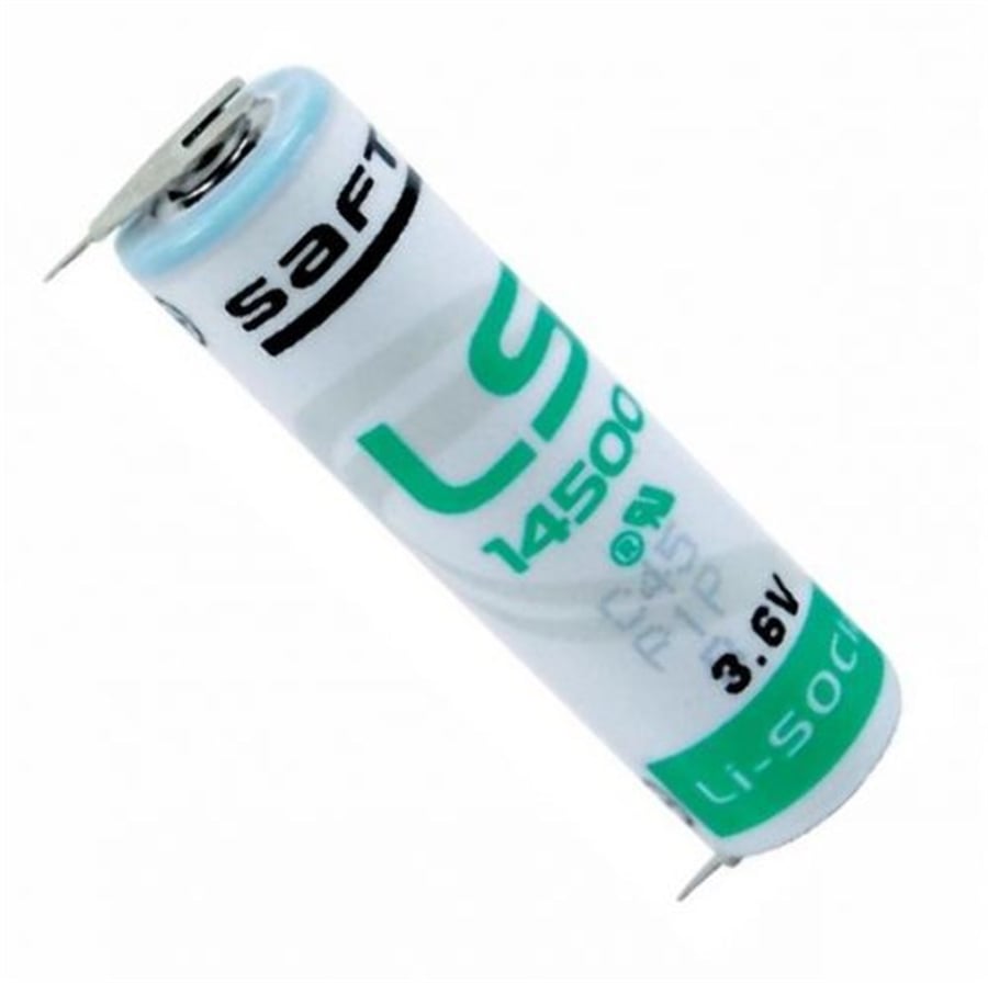 Saft LS14500-2PF 3.6V AA Lityum Kalem Pil 2 Ayaklı