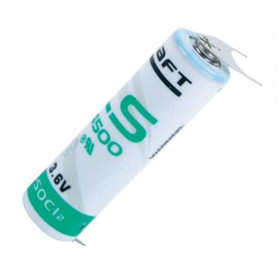 Saft LS14500-3PF 3.6V AA Lityum Kalem Pil 3 Ayaklı