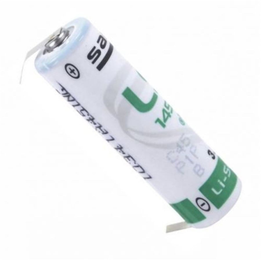 Saft LS14500-Cnr 3.6V AA Lityum Kalem Pil 2 Ayaklı