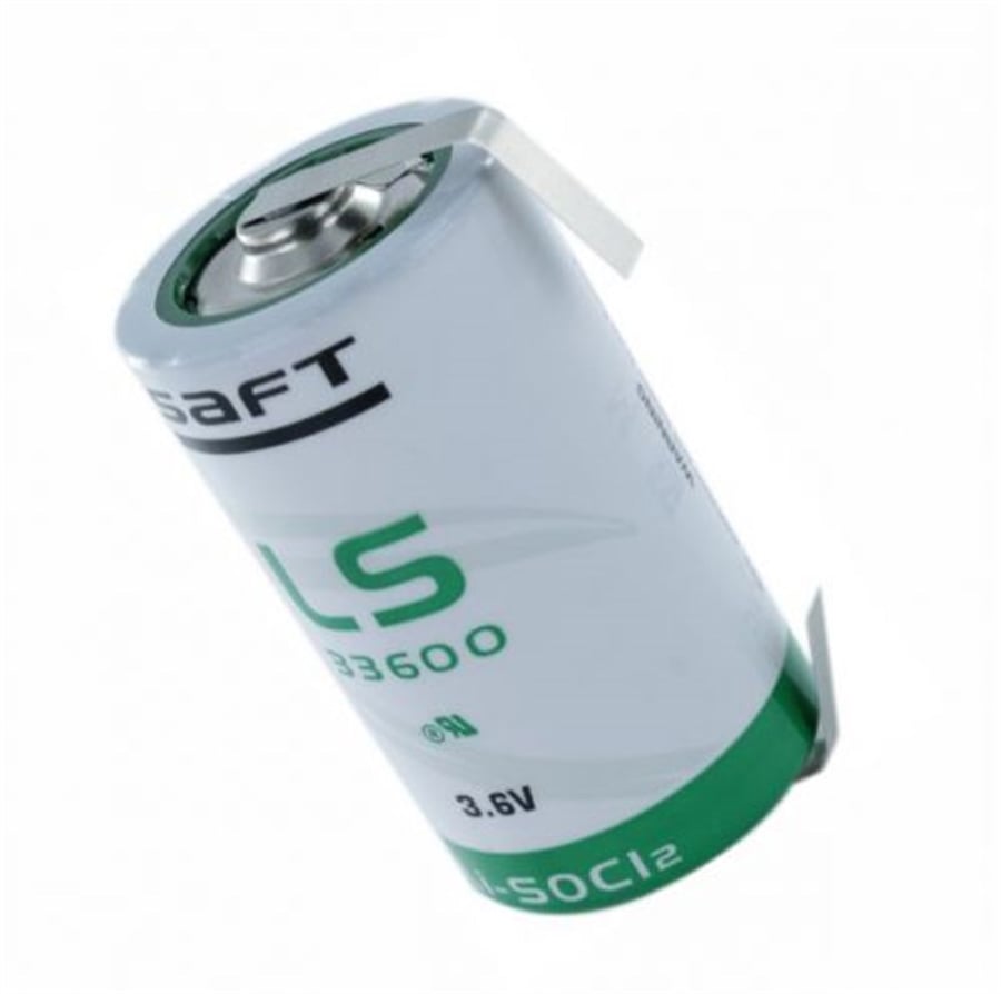 Saft LS33600-CNR 3.6V D Büyük Boy Lityum Pil 2 Ayak