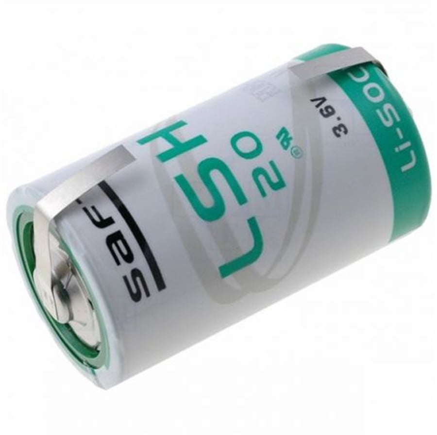 Saft LSH20-CNR D 3.6Volt Lityum Büyük Boy Pil 2 Ayak