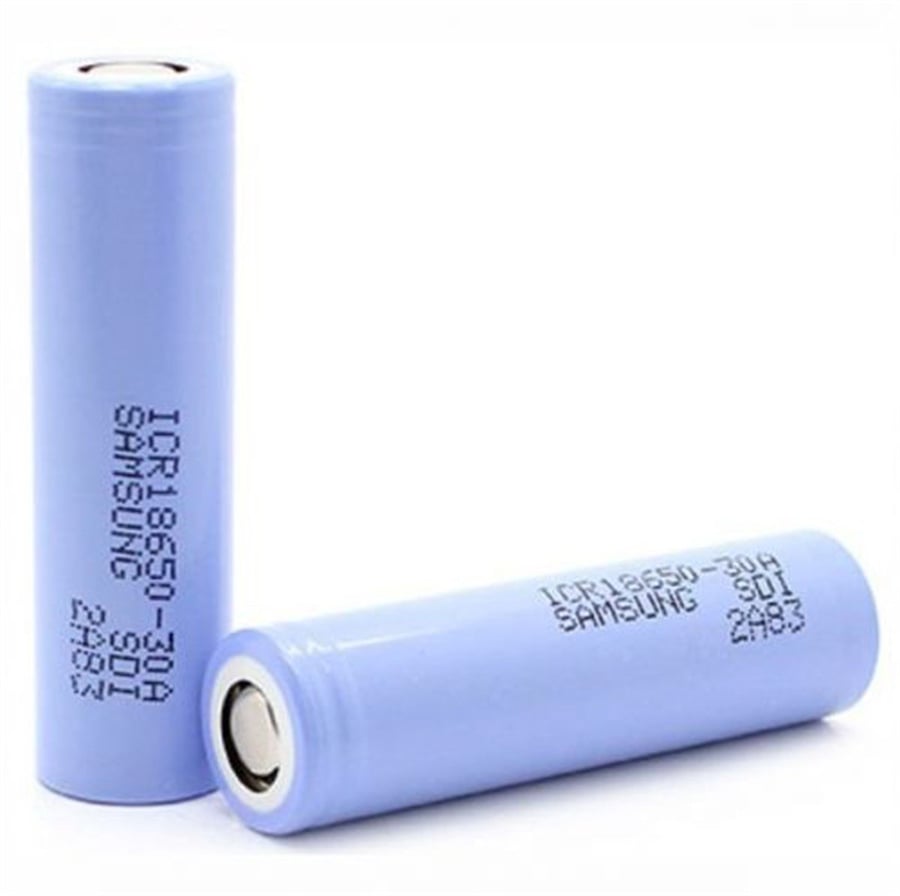 Samsung ICR18650-30A 3.7V 3000mAh Şarj Edilebilir Li-ion Pil