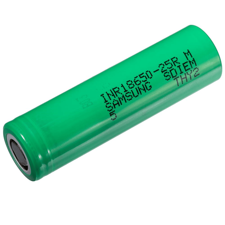 Samsung INR18650-25R 3.7V 2500mAh Şarj Edilebilir Li-ion Pil