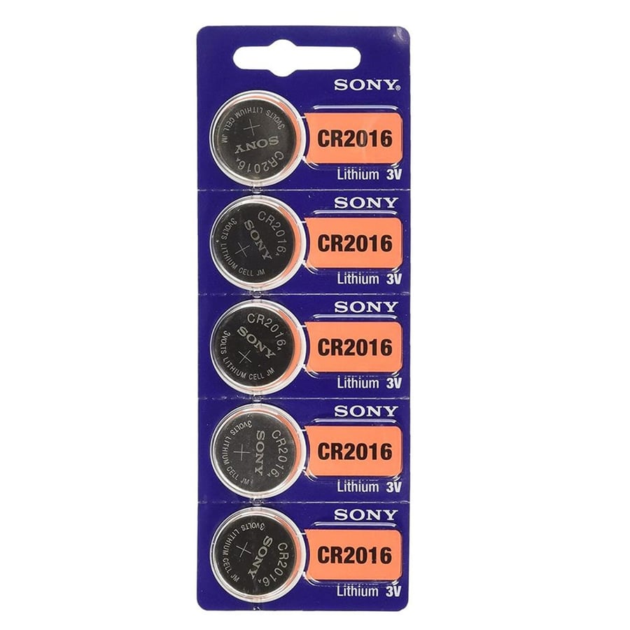 Sony CR2016 3V Lityum Pil 5'li Paket
