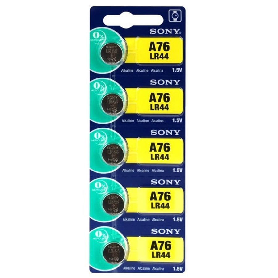 Sony Lr44 A76 Ag13 Alkalin Pil 5'li Paket