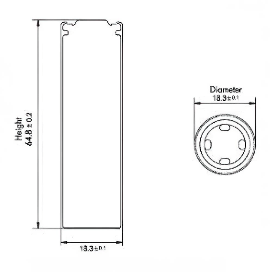 Sony Murata VTC5 18650 3.7V 2600mAh 30A Li-ion Pil
