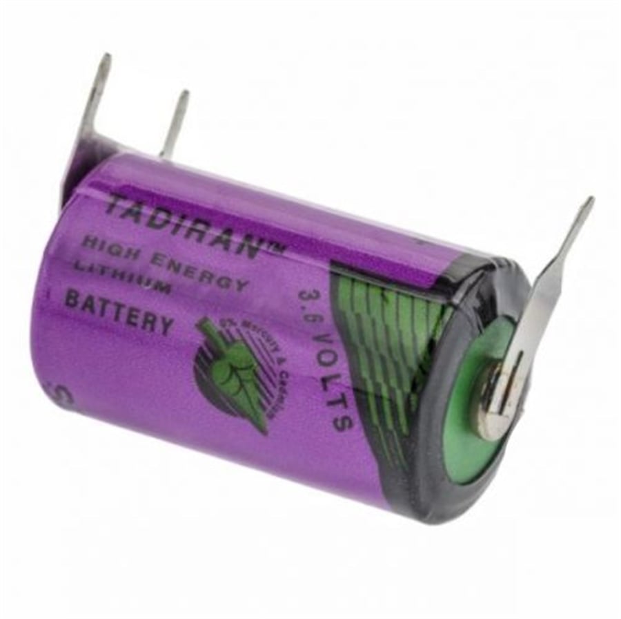 Tadiran TL-5902/TP 3.6V 1/2AA Lityum Pil 3 Ayaklı