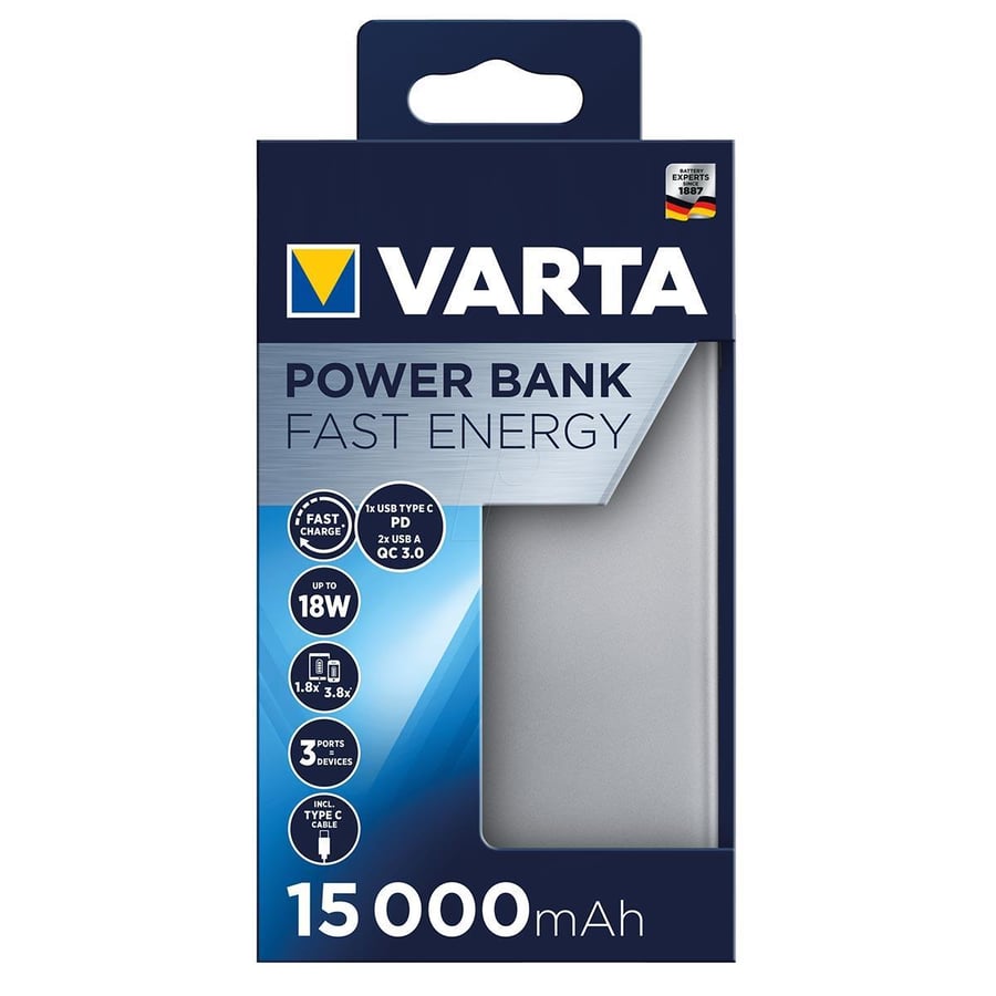 Varta 15000mAh Powerbank –  (57982)