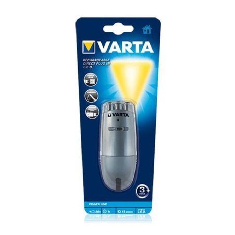 Varta 17682 Led Şarjlı Direk Prizden Fener