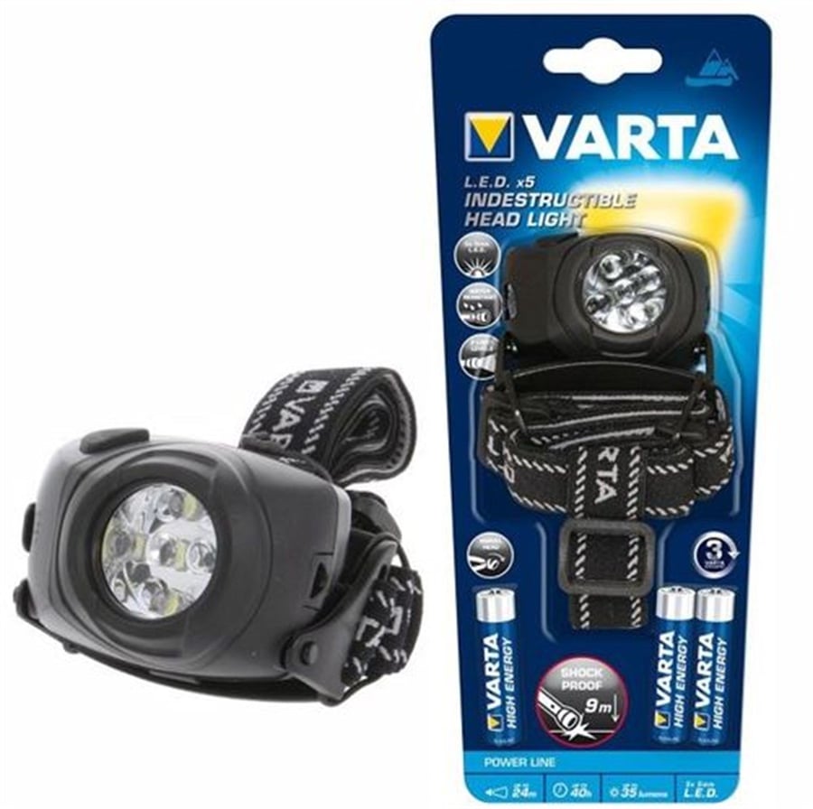 Varta 17730 Powerline Indestructible Led Kafa Feneri