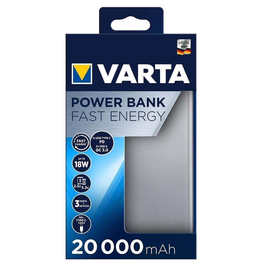 Varta 20000mAh Powerbank –  (57983)