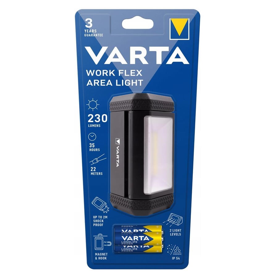 Varta 230lm LED Fener - Work Flex Area Light (17648)
