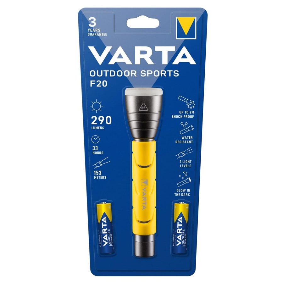 Varta 290lm LED El Feneri - Outdoor Sports F20 (18628)