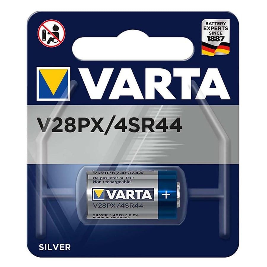 Varta 4028 V28PX 4SR44 6V Gümüş Oksit Kumanda Pili 