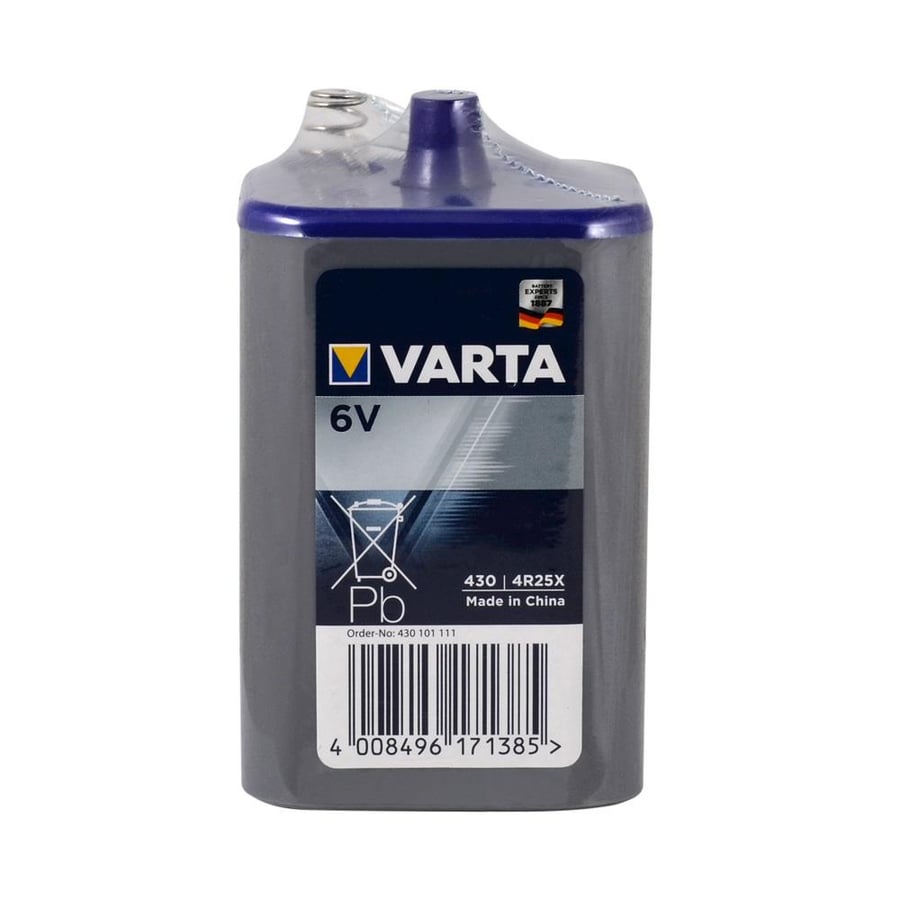 Varta 4R25x 6V Çinko-Karbon Tekli Paket Pil – (430)